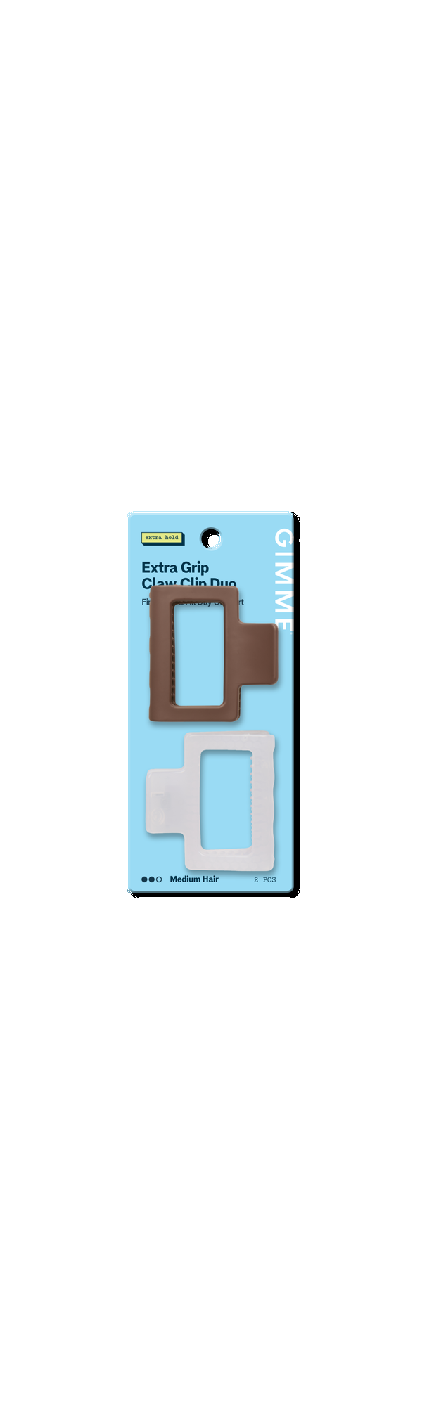 Ulta GIMME beauty  Extra Grip Square Claw Clip for Medium Hair