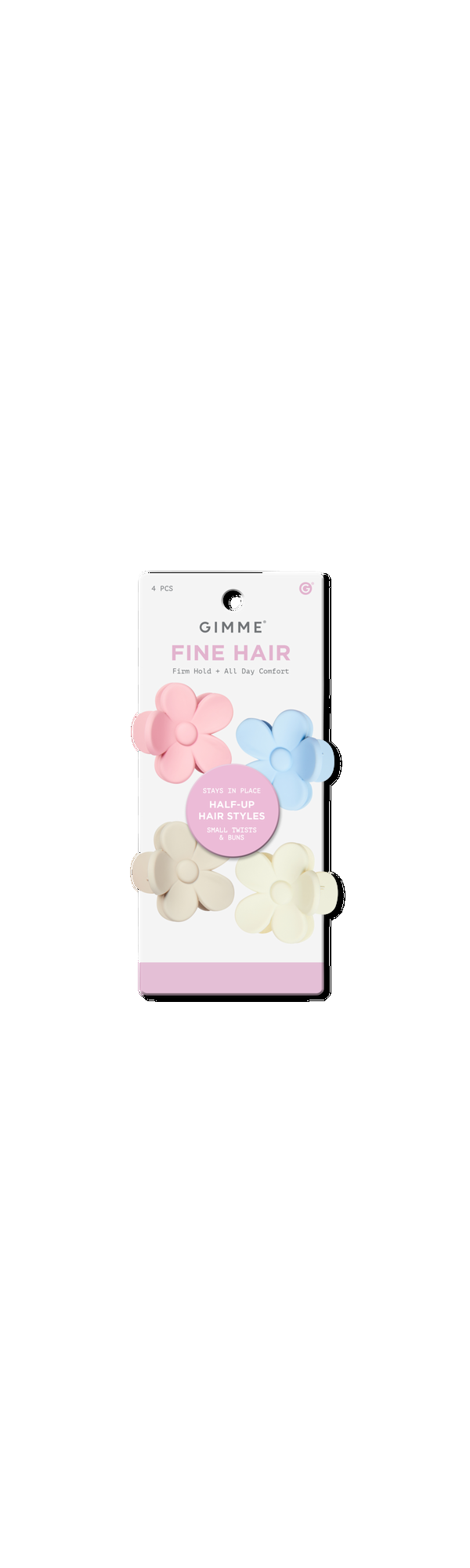 Ulta GIMME beauty  Fine Hair Small Flowers Claw Clip