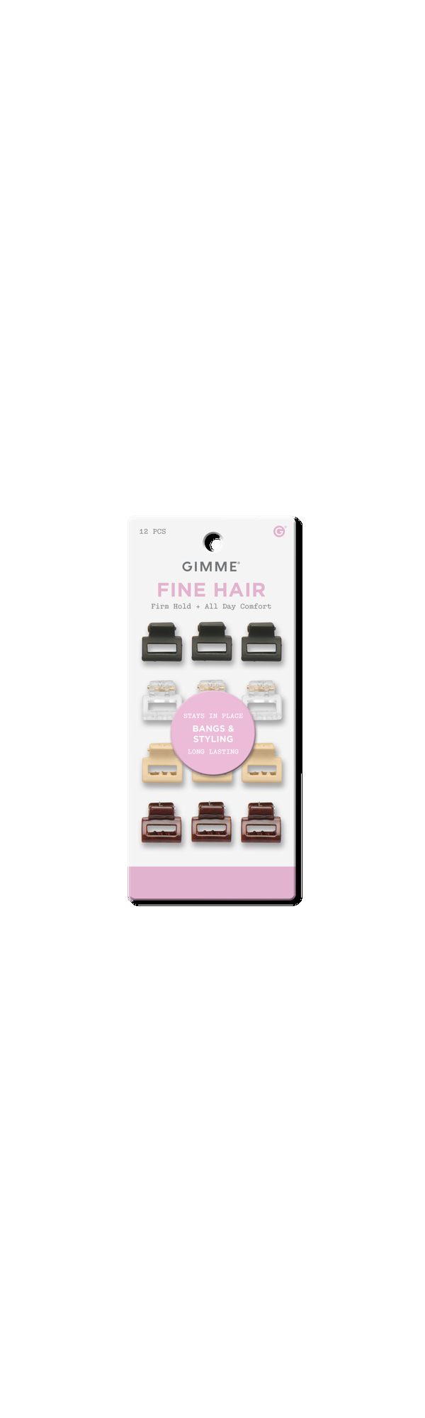 Ulta GIMME beauty  Mini Square Claw Clip for Fine Hair