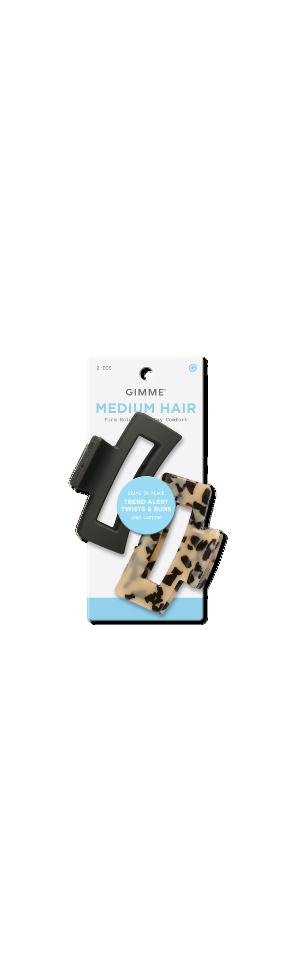 Ulta GIMME beauty  Rectangle Claw Clip for Medium Hair