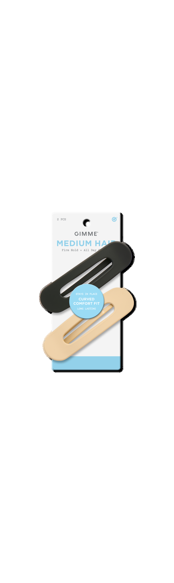 Ulta GIMME beauty  Slim Lay Flat Claw Clip for Medium Hair