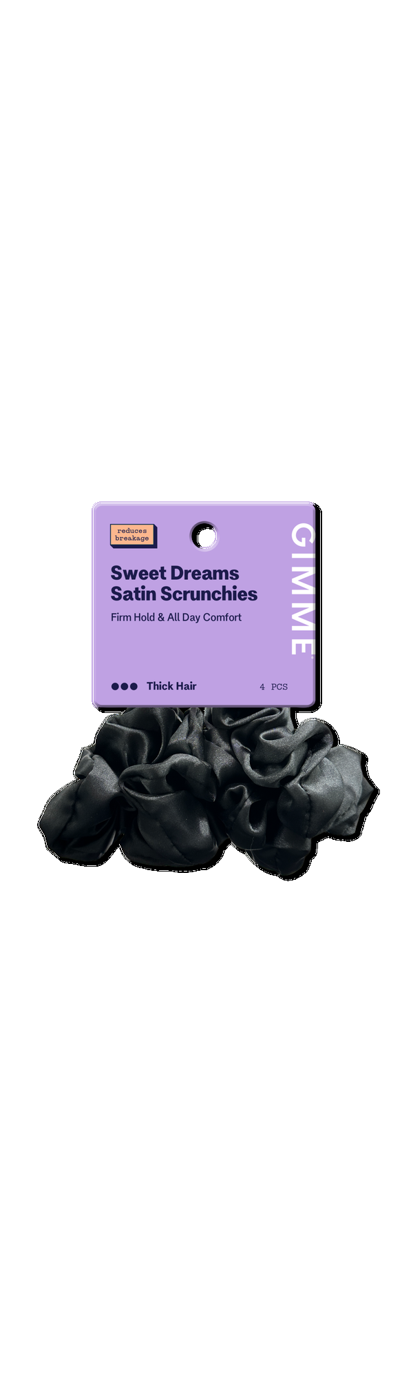 Ulta GIMME beauty  Sweet Dreams Large Satin Hair Scrunchies