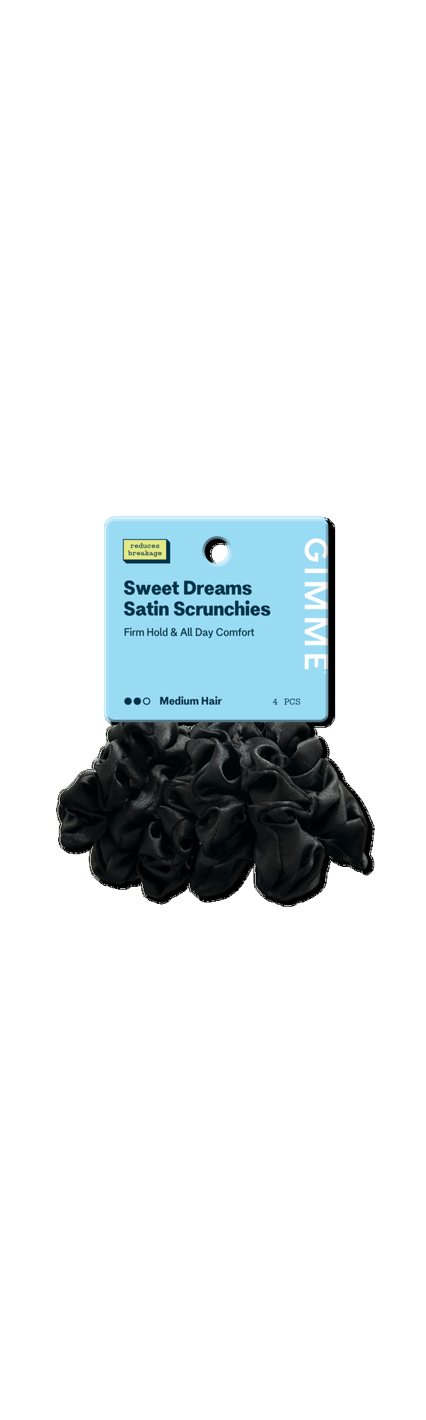 Ulta GIMME beauty  Sweet Dreams Satin Hair Scrunchies for Medium Hair