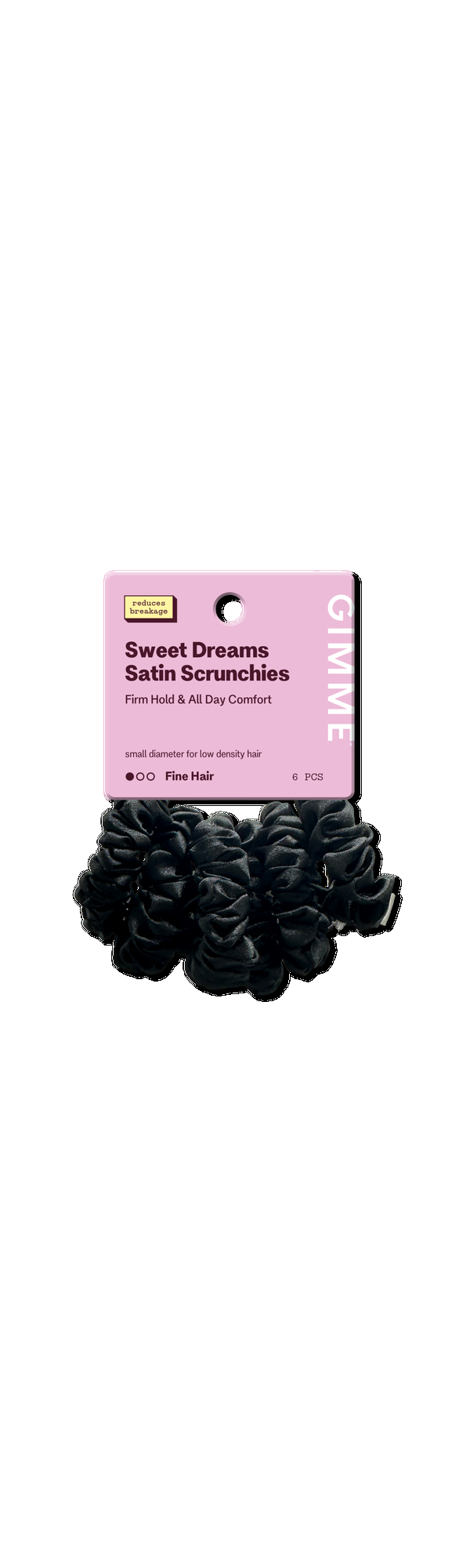Ulta GIMME beauty  Sweet Dreams Slim Satin Hair Scrunchies