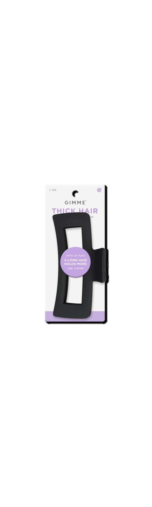 Ulta GIMME beauty  Thick Hair Rectangle Extra Large Claw Clip