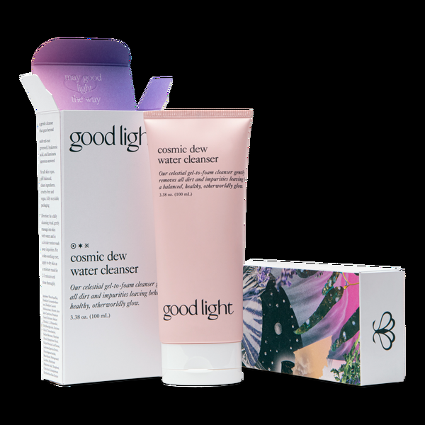 Ulta Good Light  Cosmic Dew Gel To Foam Water Cleanser
