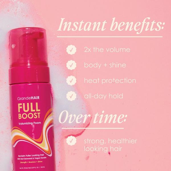Ulta Grande Cosmetics  GrandeHAIR Full Boost Volumizing Foam