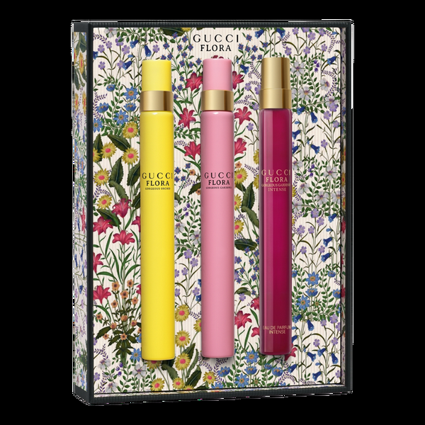 Ulta Gucci  Flora Eau De Parfum Travel Spray 3-Piece Gift Set