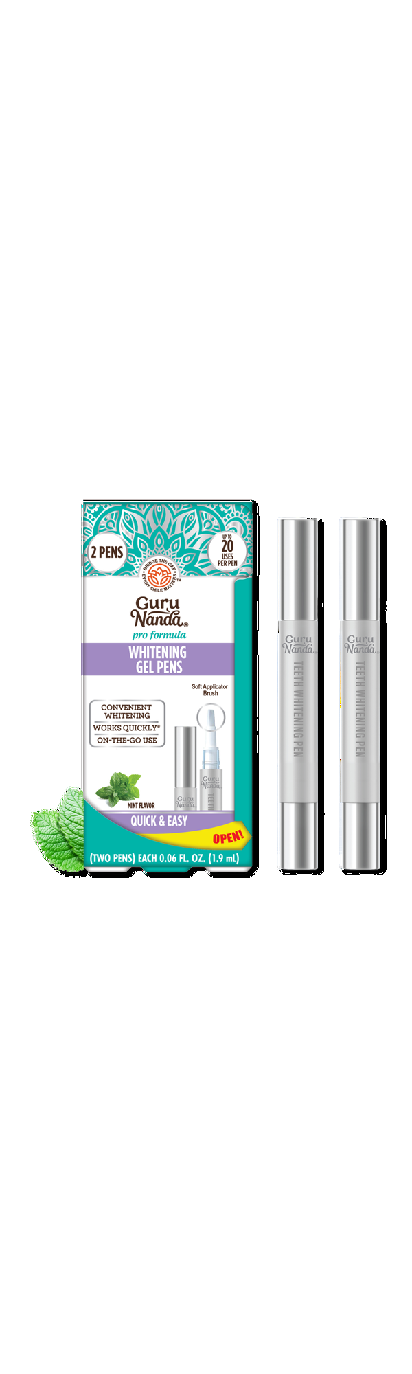 Ulta GuruNanda  Pro Formula Whitening Gel Pen - 2 Pack