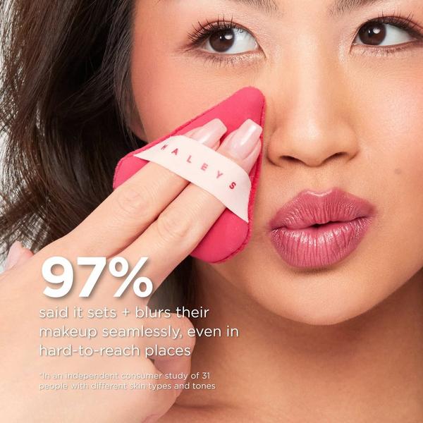 Ulta HALEYS Beauty  Re-blend Dual Textured Powder Puff