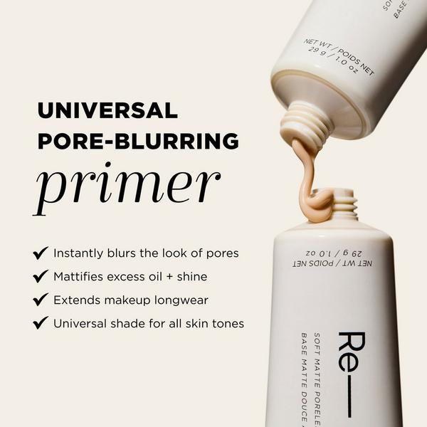 Ulta HALEYS Beauty  Re-fine Soft Matte Poreless Primer