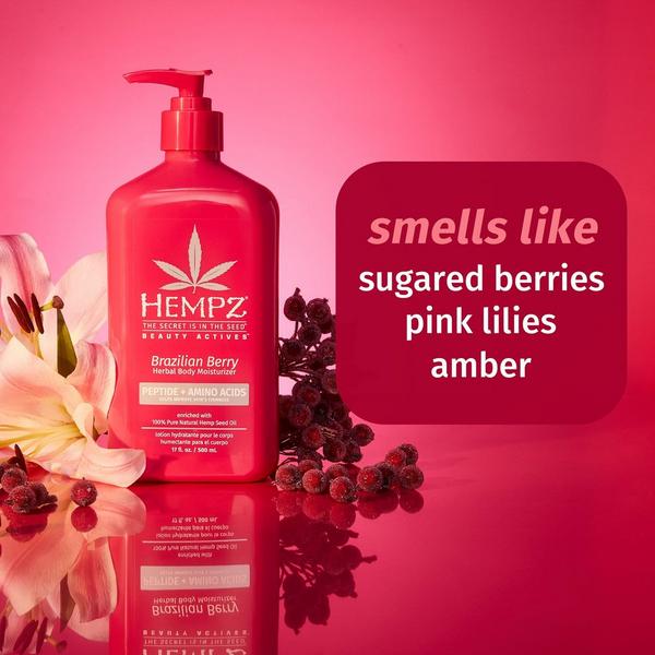 Ulta Hempz  Brazilian Berry Body Moisturizer With Peptide & Amino Acids