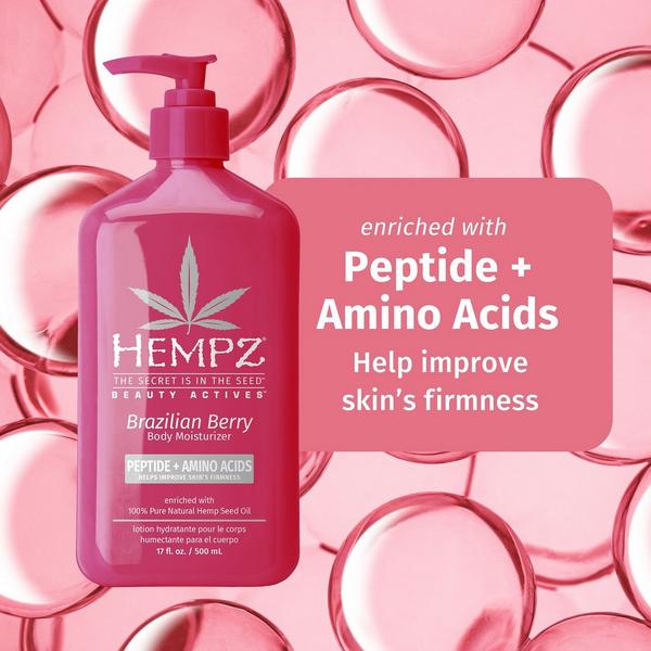 Ulta Hempz  Brazilian Berry Body Moisturizer With Peptide & Amino Acids