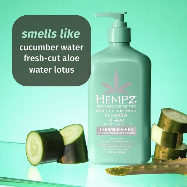 Ulta Hempz  Cucumber & Aloe Moisturizer With Ceramides + B3