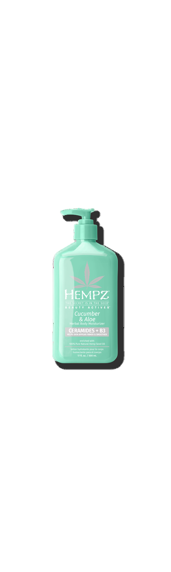 Ulta Hempz  Cucumber & Aloe Moisturizer With Ceramides + B3