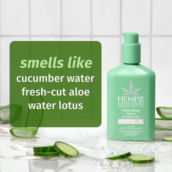 Ulta Hempz  Cucumber And Aloe Herbal Body Serum With Ceramides & B3
