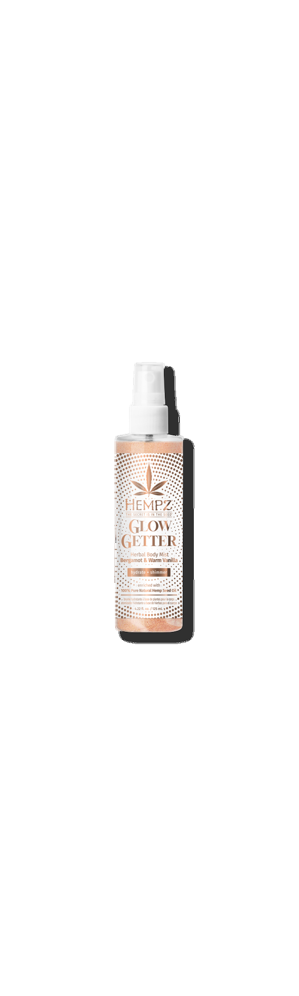 Ulta Hempz  Glow Getter Herbal Body Mist with Shimmer