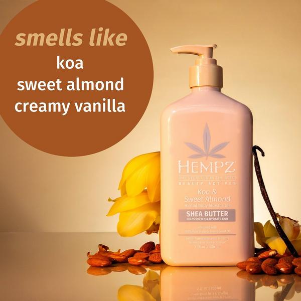 Ulta Hempz  Koa & Sweet Almond Herbal Body Moisturizer With Shea Butter