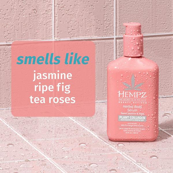 Ulta Hempz  Sweet Jasmine And Rose Herbal Body Serum With Plant Collagen