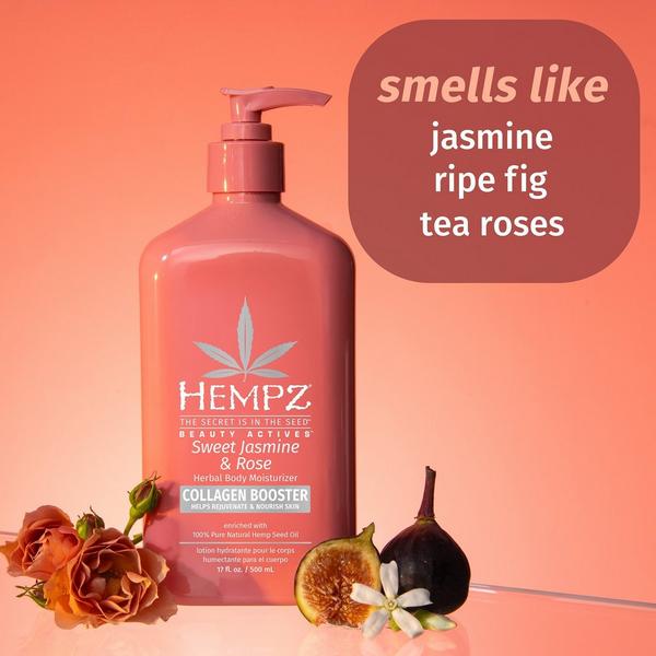 Ulta Hempz  Sweet Jasmine & Rose Body Moisturizer With Collagen Booster