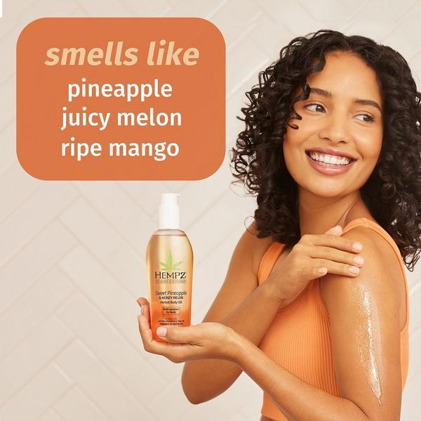 Ulta Hempz  Sweet Pineapple Honey Melon Herbal Body Oil