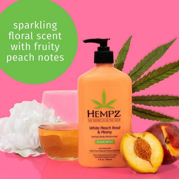 Ulta Hempz  White Peach Rosé & Peony Herbal Body Moisturizer