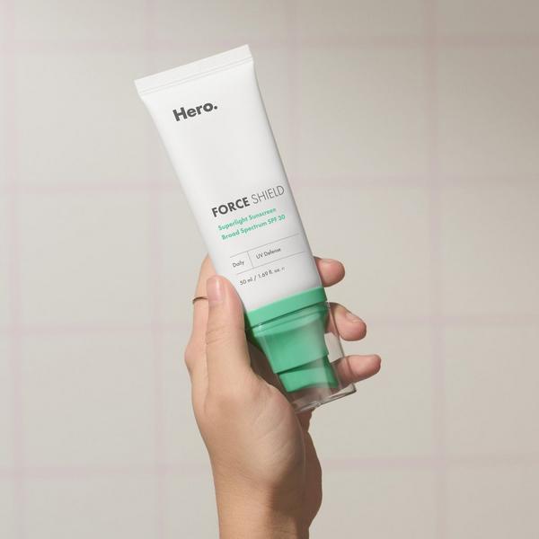 Ulta Hero Cosmetics  Force Shield Superlight Sunscreen Broad Spectrum SPF 30