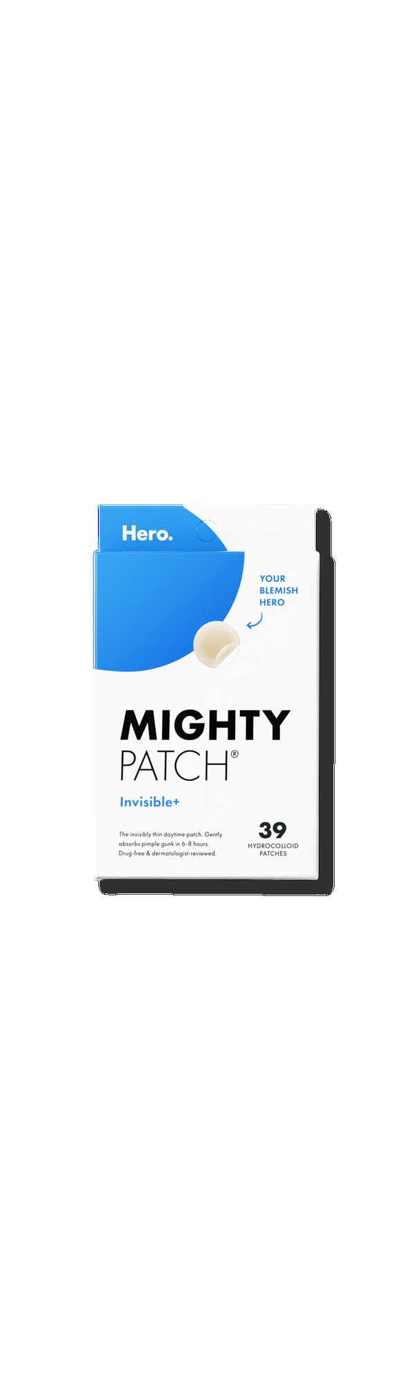 Ulta Hero Cosmetics  Mighty Patch Invisible+ Daytime Hydrocolloid Acne Pimple Patches
