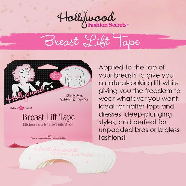 Ulta Hollywood Fashion Secrets  Breast Lift Tape Clear Hypo-Allergenic