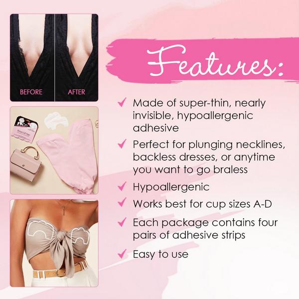 Ulta Hollywood Fashion Secrets  Breast Lift Tape Clear Hypo-Allergenic