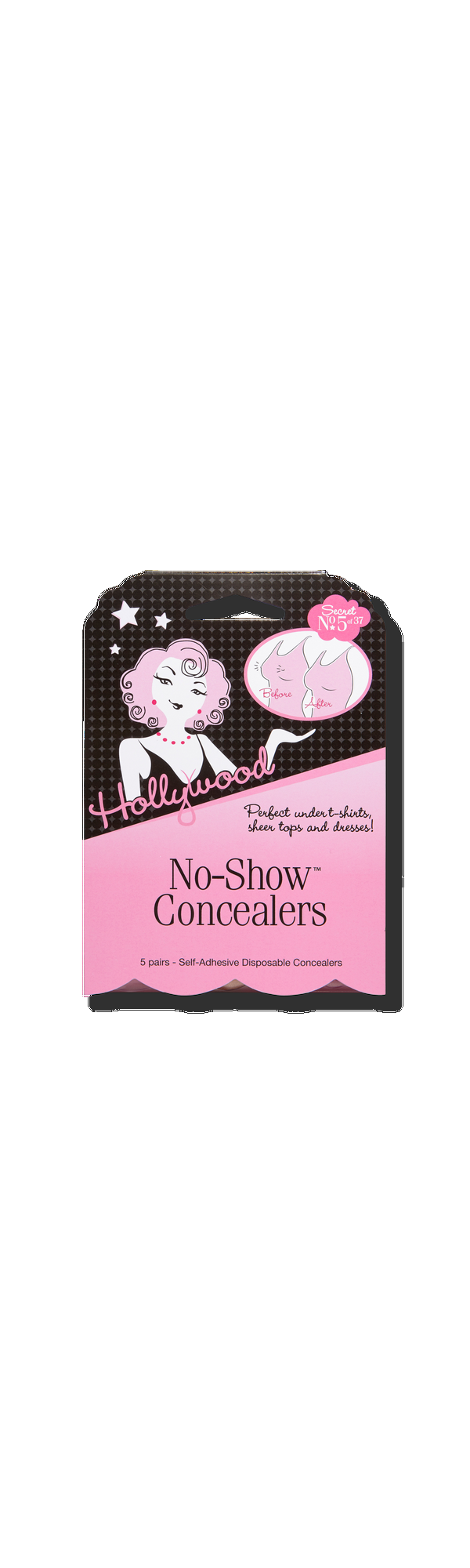 Ulta Hollywood Fashion Secrets  No-Show Concealers Self-Adhesive Disposable Nipple Concealers