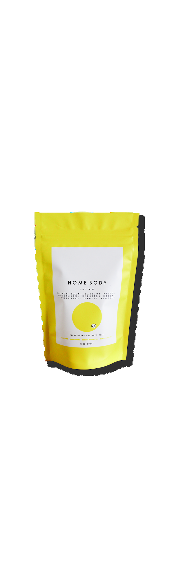 Ulta Homebody  Plot Twist Pearlescent CBD Bath Bomb Soak