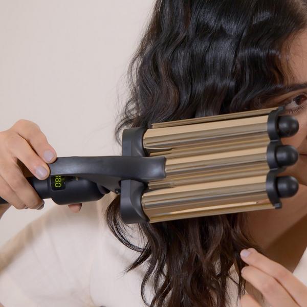 Ulta Hot Tools  Pro Artist 24K Gold 3 Barrel Hair Waver