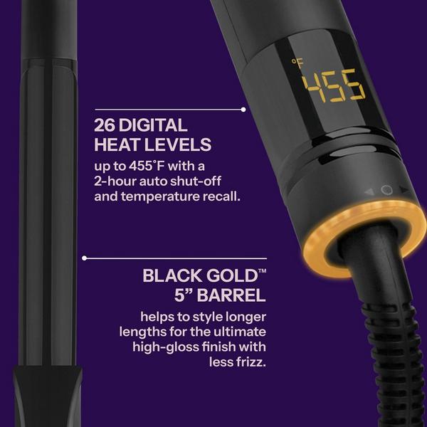Ulta Hot Tools  Pro Artist Black Gold Digital Curling Iron