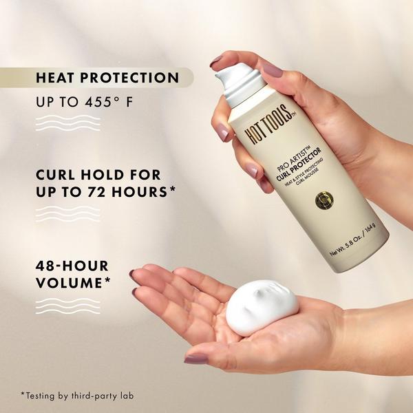Ulta Hot Tools  Pro Artist Curl Protector Heat & Style Protecting Curl Mousse