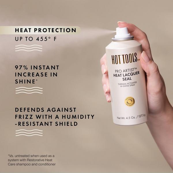 Ulta Hot Tools  Pro Artist Heat Lacquer Seal Thermal Activated Hi-Shine Spray