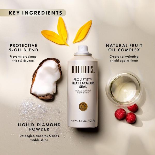 Ulta Hot Tools  Pro Artist Heat Lacquer Seal Thermal Activated Hi-Shine Spray