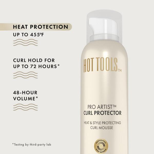 Ulta Hot Tools  Travel Size Pro Artist Curl Protector Heat & Style Protecting Mousse