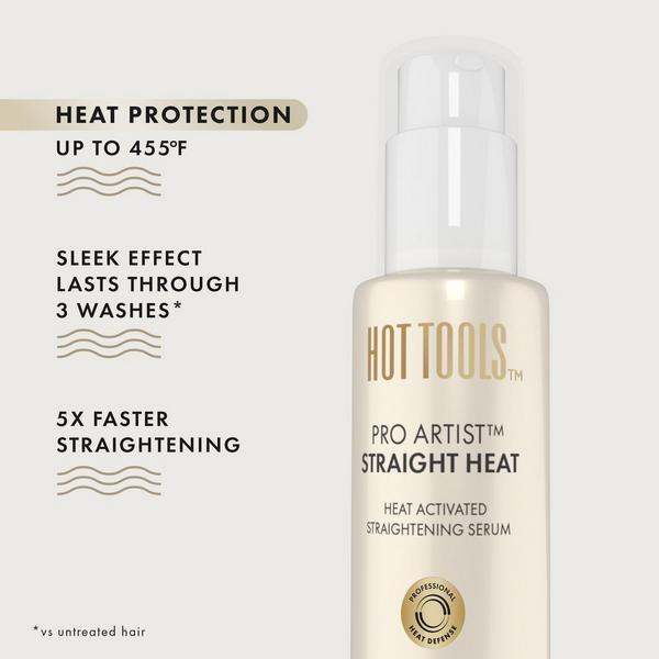 Ulta Hot Tools  Travel Size Pro Artist Straight Heat Heat Activated Straightening Serum