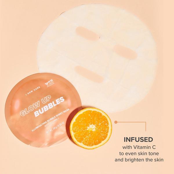 Ulta I Dew Care  Glow Up Bubbles Illuminating Bubbling Sheet Mask