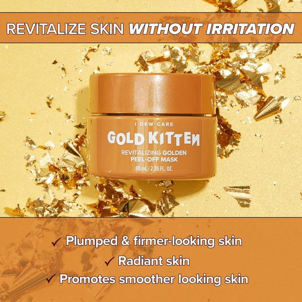 Ulta I Dew Care  Gold Kitten Revitalizing Golden Peel-Off Mask
