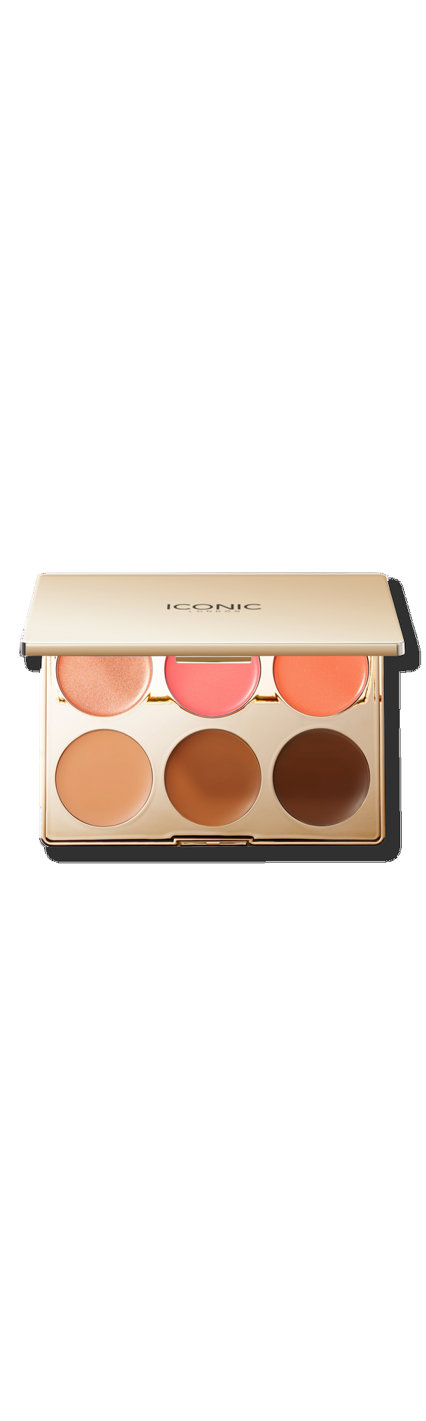 Ulta ICONIC LONDON  Multi-Use Blush Bronze and Highlight Cream Palette