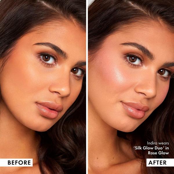 Ulta ICONIC LONDON  Silk Glow Duo Blush & Highlight Gel-Powders