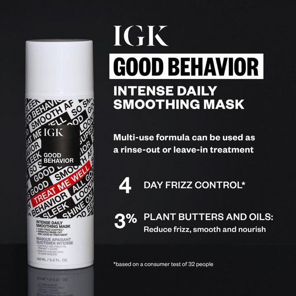 Ulta IGK  Good Behavior Intense Daily Smoothing Mask