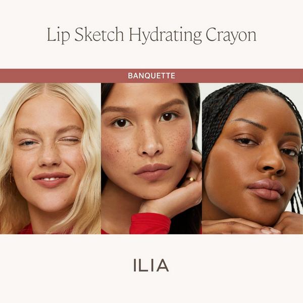 Ulta ILIA  The Mini Lip Sketch Duo - Clean Mini Lipstick + Lip Liner Set