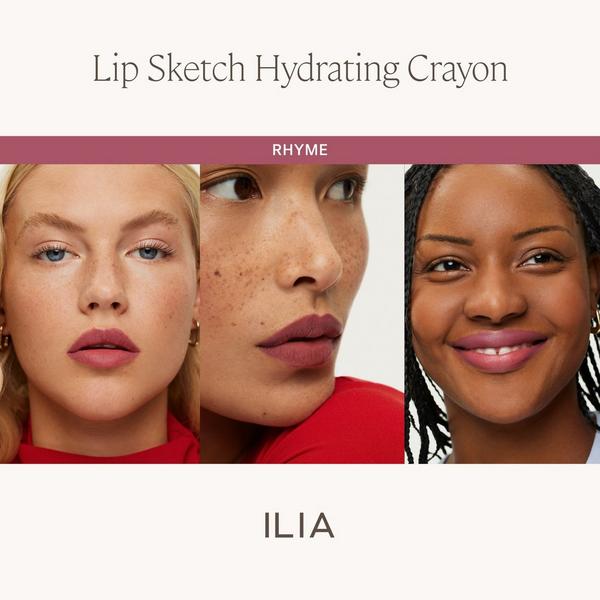 Ulta ILIA  The Mini Lip Sketch Duo - Clean Mini Lipstick + Lip Liner Set