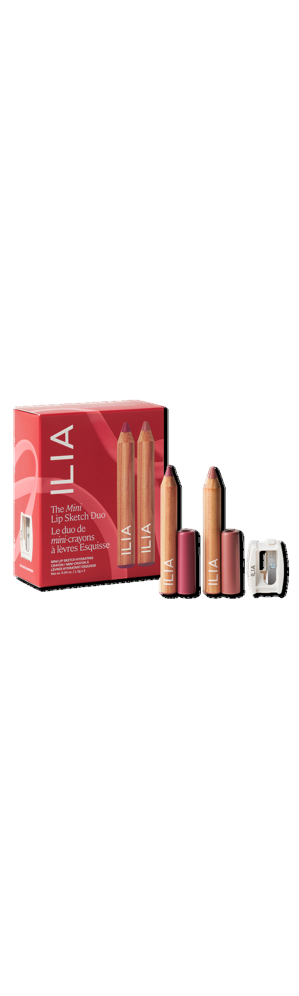 Ulta ILIA  The Mini Lip Sketch Duo - Clean Mini Lipstick + Lip Liner Set