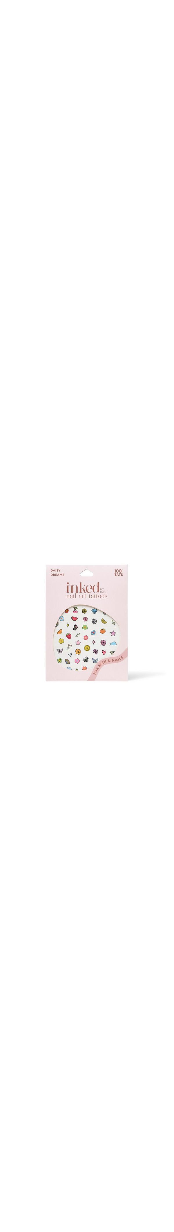 Ulta Inked by Dani  Daisy Dreams Nail Art Temporary Tattoo Pack