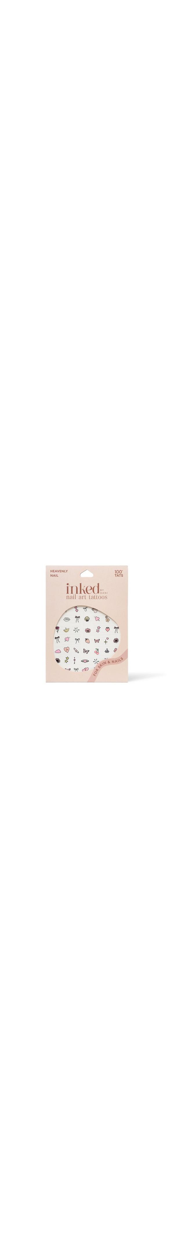 Ulta Inked by Dani  Heavenly Nail Art Temporary Tattoo Pack