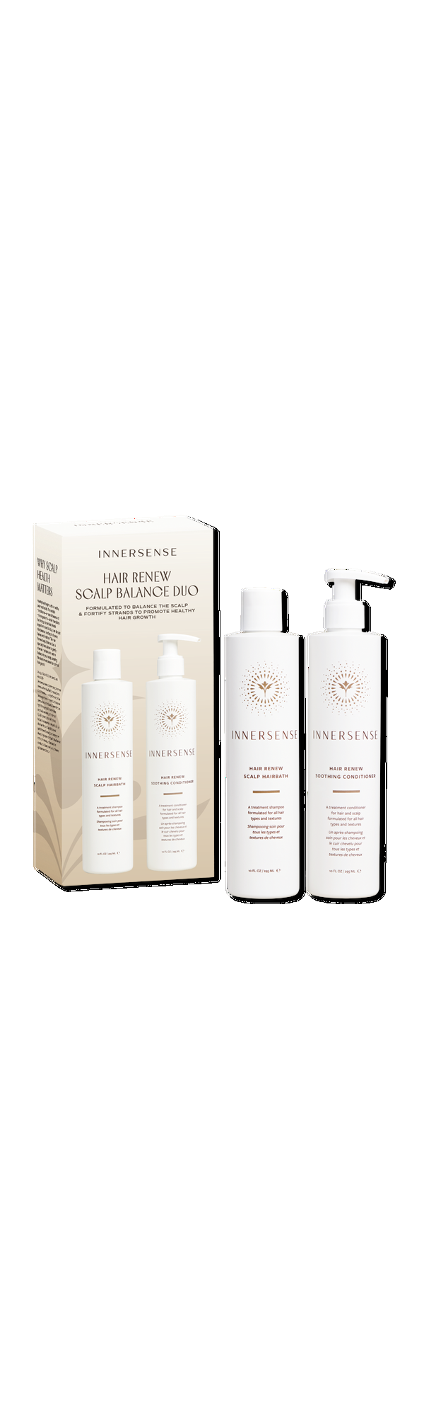 Ulta Innersense Organic Beauty  Hair Renew Scalp Balance Duo